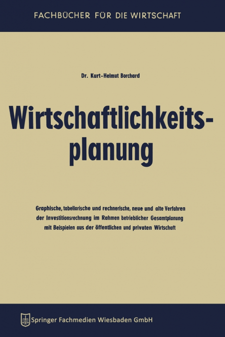 Wirtschaftlichkeitsplanung