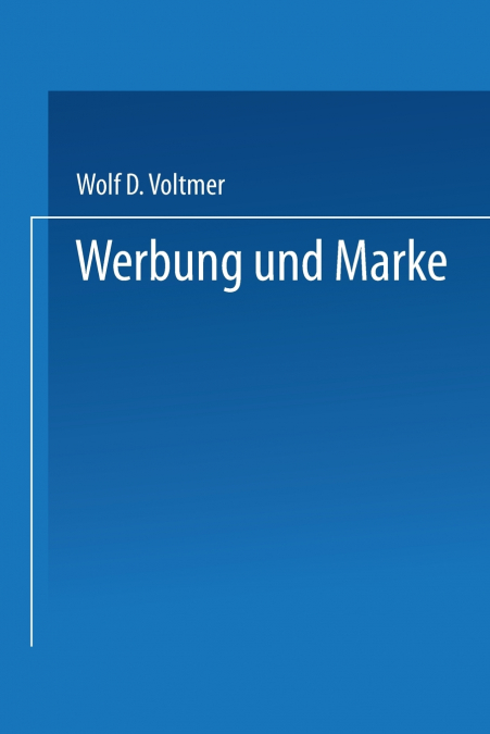 Werbung und Marke