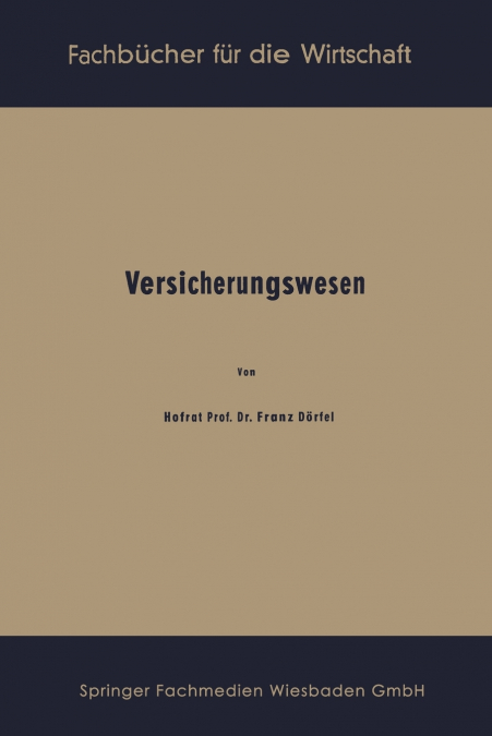 Versicherungswesen