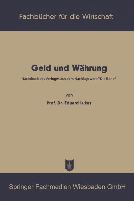 Geld Und Wahrung