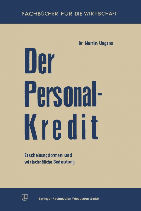 Der Personalkredit