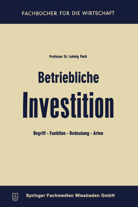 Betriebliche Investition