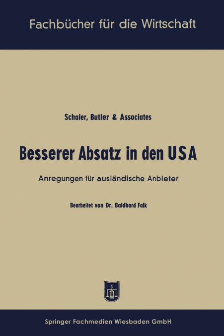 Besserer Absatz in den USA