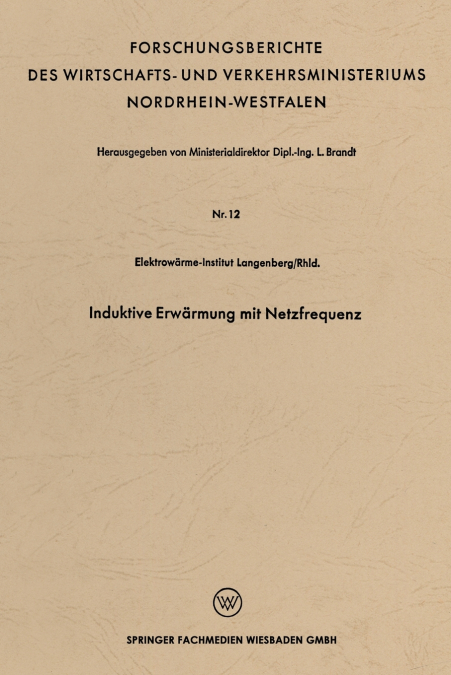 Induktive Erwärmung mit Netzfrequenz