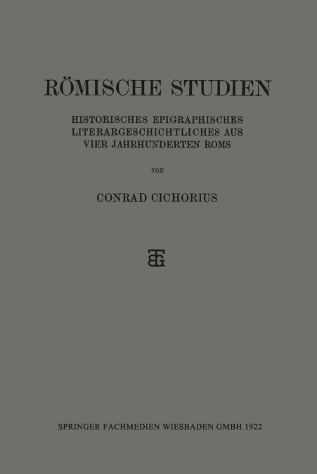 Romische Studien