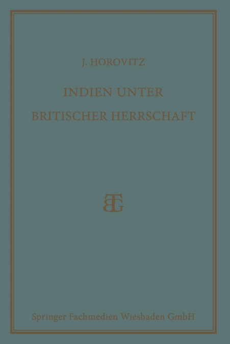 Indien Unter Britischer Herrschaft