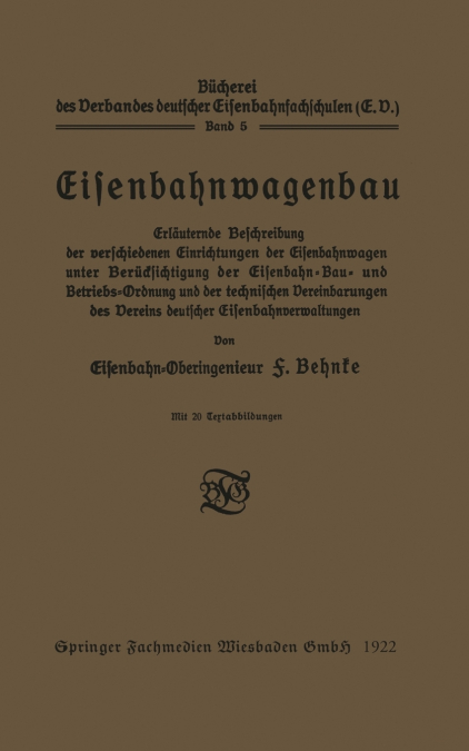 Eisenbahnwagenbau