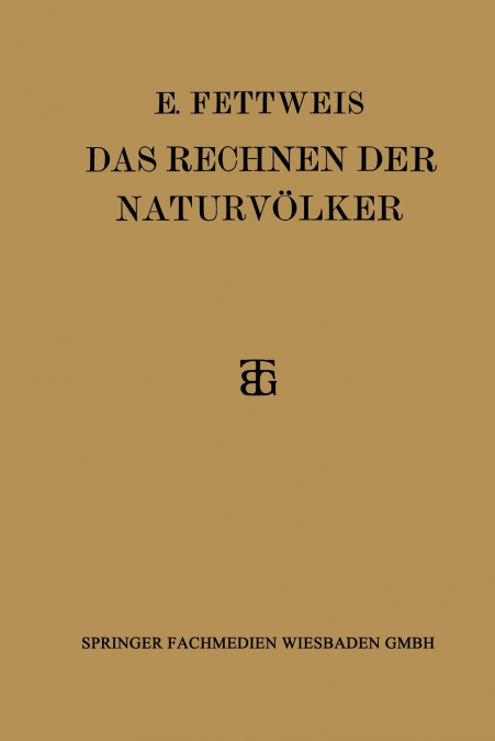 Das Rechnen Der Naturvolker