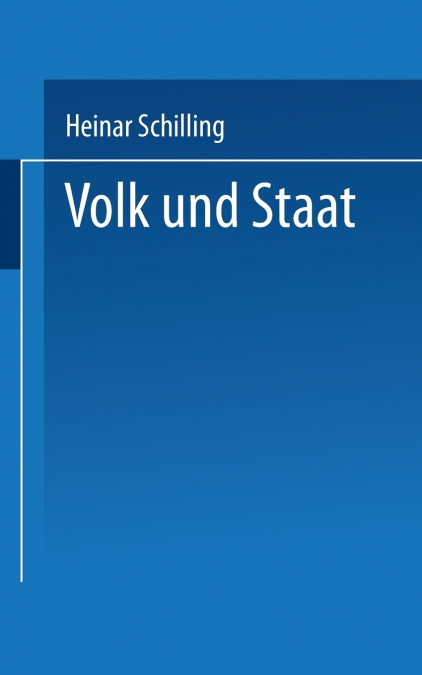 Volk Und Staat