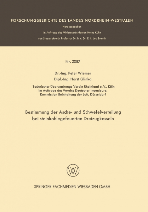 Bestimmung der Asche- und Schwefelverteilung bei steinkohlegefeuerten Dreizugkesseln