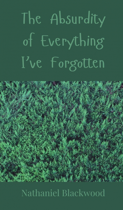 The Absurdity of Everything I’ve Forgotten