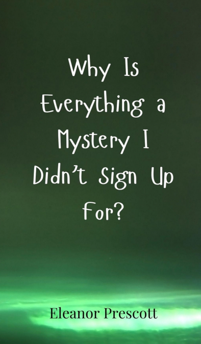 Why Is Everything a Mystery I Didn’t Sign Up For?
