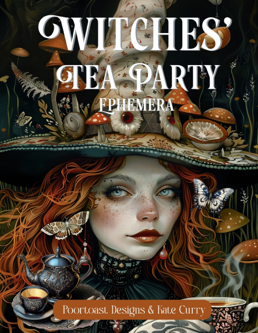 Witches’ Tea Party Ephemera Book