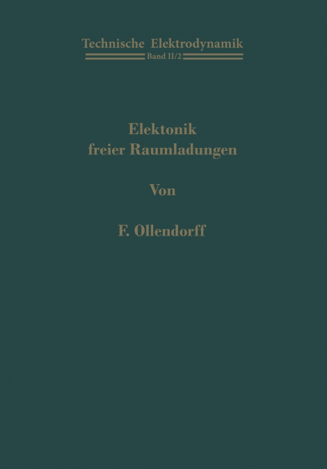 Elektronik Freier Raumladungen