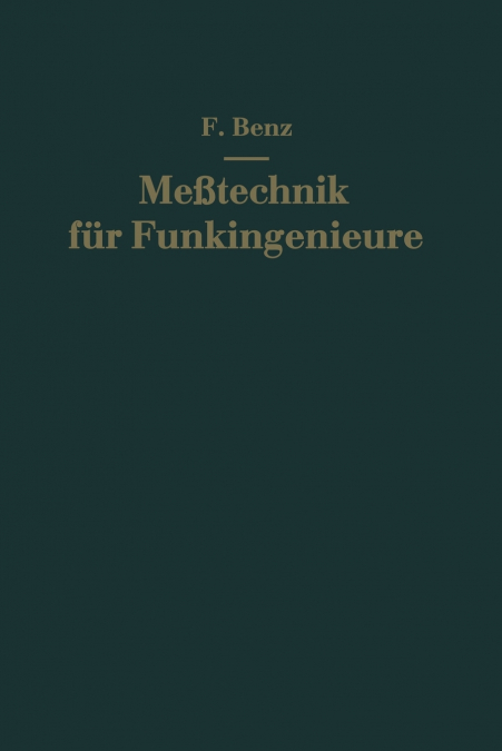 Meßtechnik für Funkingenieure
