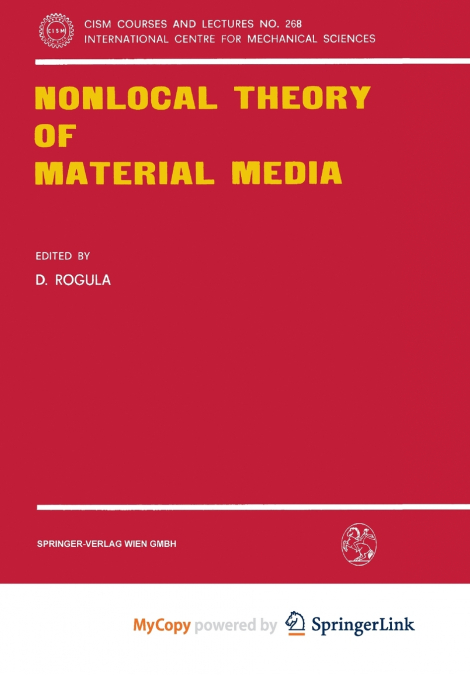 Nonlocal Theory of Material Media