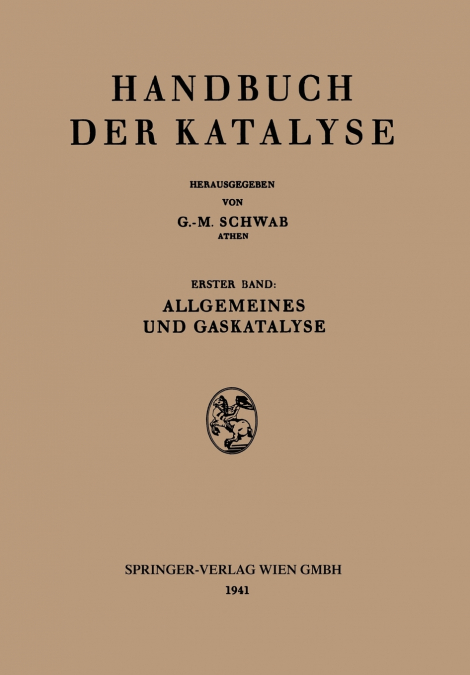 Allgemeines Und Gaskatalyse