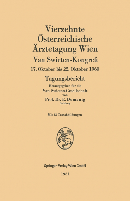 Vierzehnte Österreichische Ärztetagung Wien