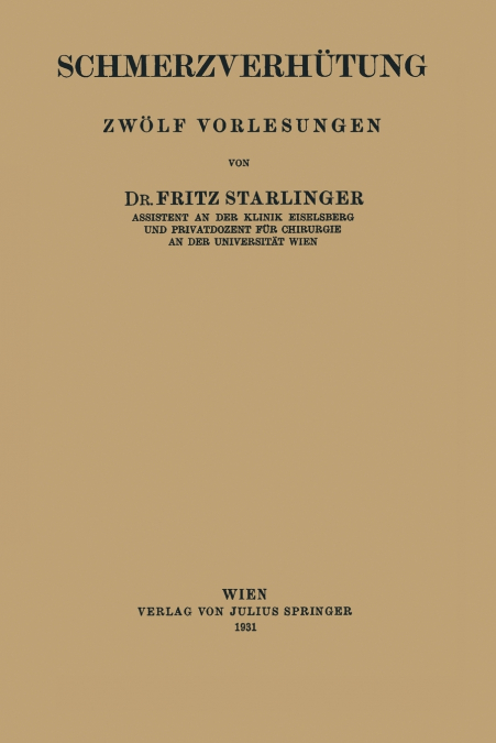 Schmerzverhütung