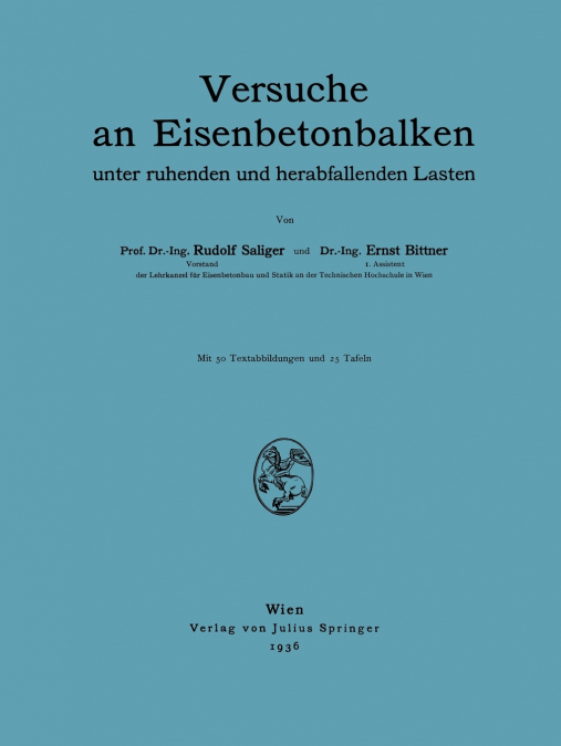 Versuche an Eisenbetonbalken