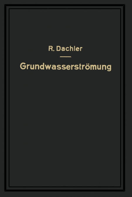 Grundwasserströmung