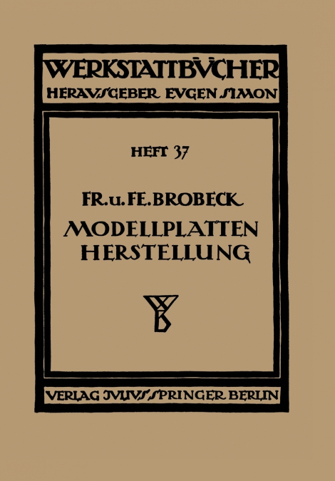 Modell- und Modellplattenherstellung für die Maschinenformerei