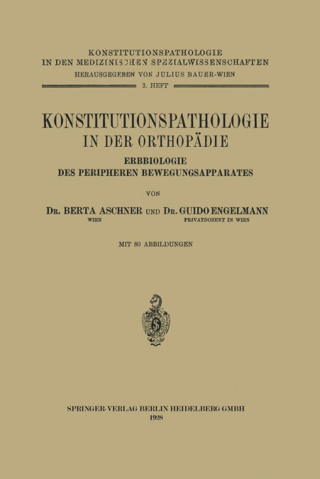 Konstitutionspathologie in der Orthopädie