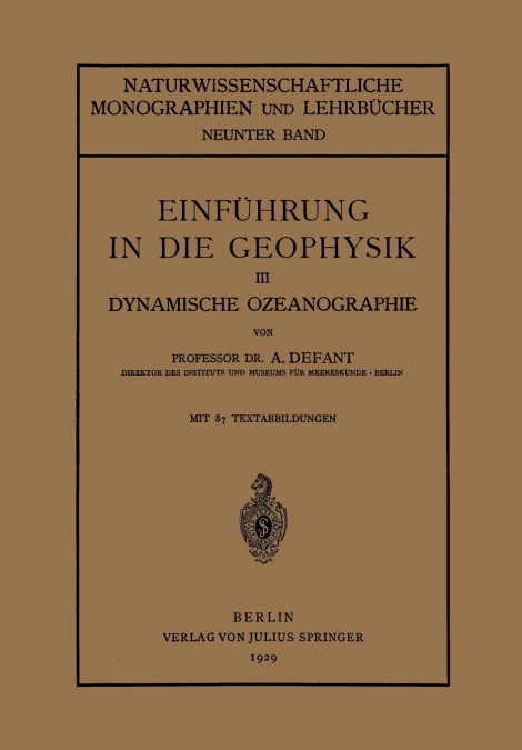 Einführung in die Geophysik