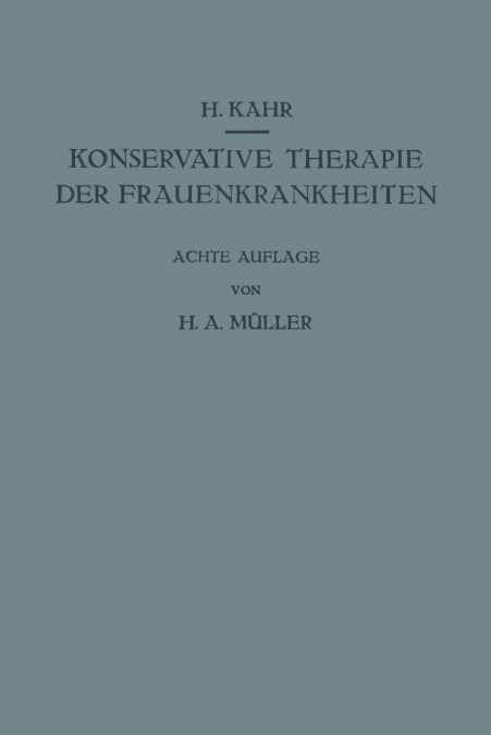 Konservative Therapie Der Frauenkrankheiten