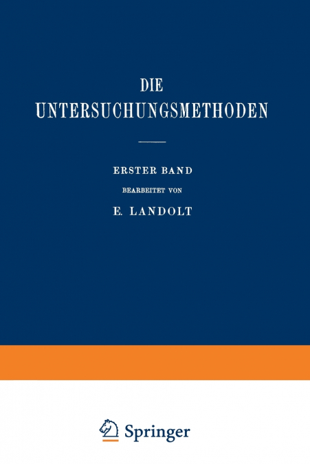 Die Untersuchungsmethoden