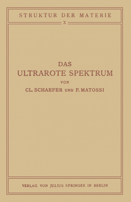 Das Ultrarote Spektrum