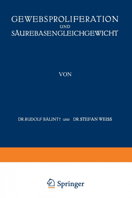 Gewebsproliferation und Säurebasengleichgewicht