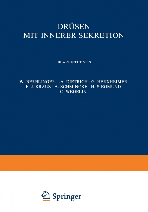 Drusen Mit Innerer Sekretion