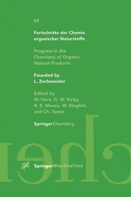 Progress in the Chemistry of Organic Natural Products