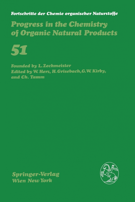 Progress in the Chemistry of Organic Natural Products