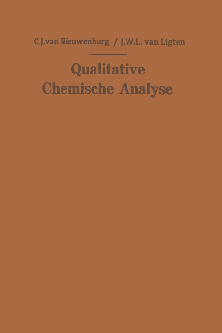 Qualitative Chemische Analyse