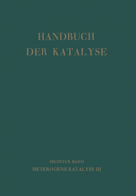 Handbuch Der Katalyse