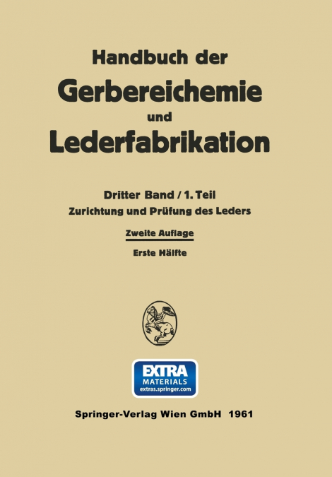 Zurichtung und Prüfung des Leders