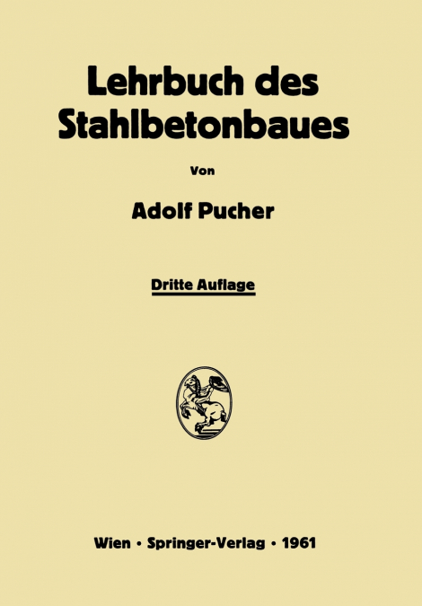 Lehrbuch des Stahlbetonbaues