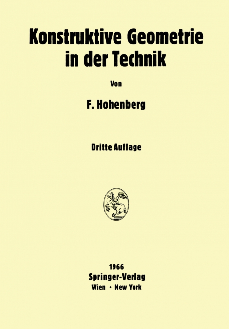 Konstruktive Geometrie in der Technik