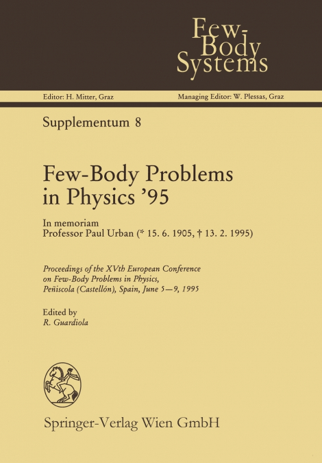 Few-Body Problems in Physics ’95