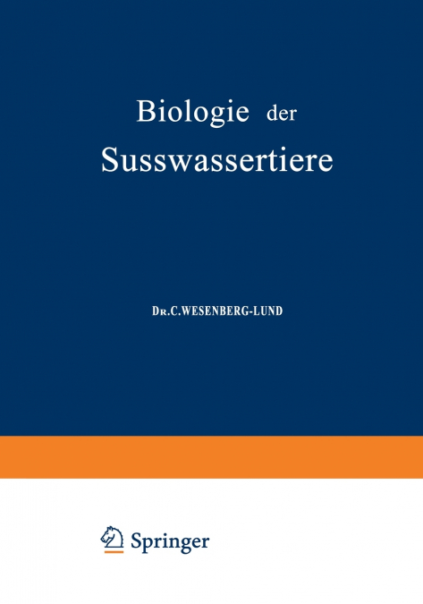Biologie der Süsswassertiere