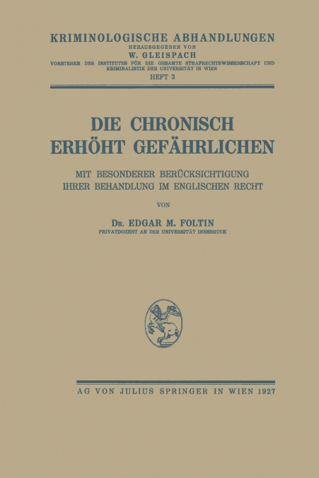 Die Chronisch Erhöht Gefährlichen