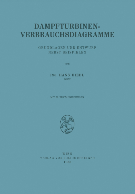 Dampfturbinen-Verbrauchsdiagramme