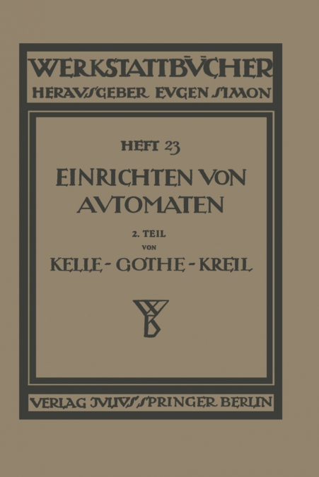 Das Einrichten Von Automaten