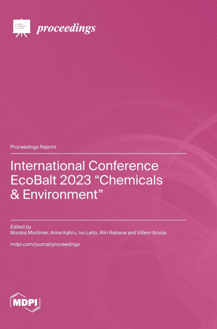 International Conference EcoBalt 2023 'Chemicals & Environment'