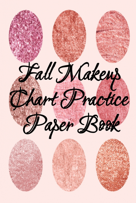 Fall Makeup Chart Practice Paper Book
