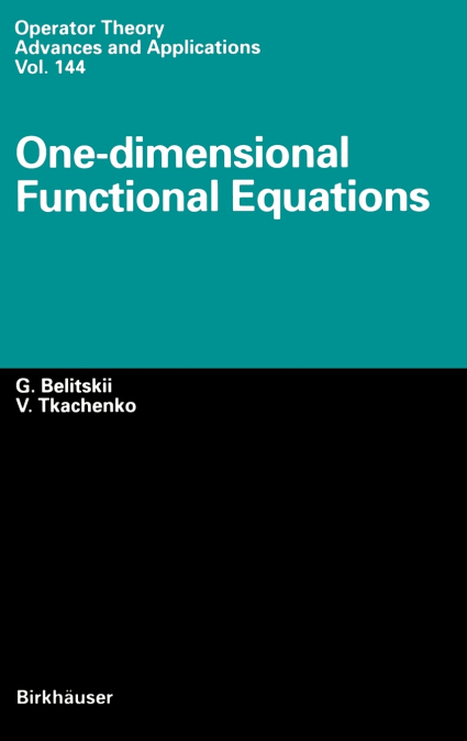One-dimensional Functional Equations