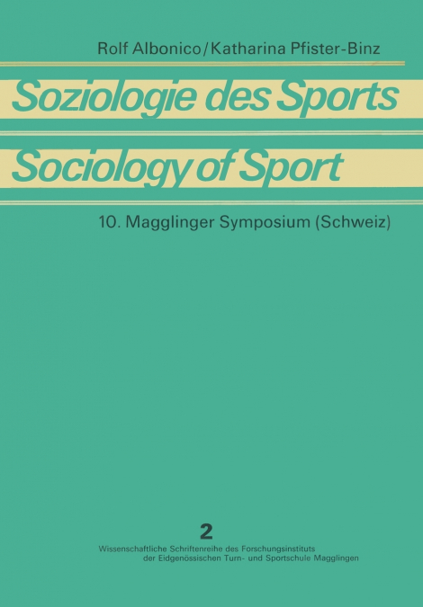 Soziologie Des Sports / Sociology of Sport