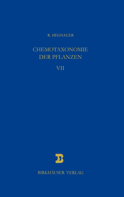Chemotaxonomie Der Pflanzen